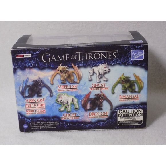 Game of Thrones Viserion Vinyl Dragon Figure - Picture 3 of 7